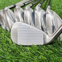 Ensemble de fers de golf forgés style 923 4-PW en acier au carbone souple avec face usinée avec précision et rainures CNC pour un contrôle de distance optimal