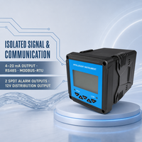 Contrôleur universel de qualité de l'eau YG-KA pour capteurs numériques : Turbidité, Chlore, pH, ORP, Conductivité, RS485 Modbus RTU
