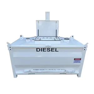 High Quality 1000 Liter Double Walled Self Bunded Diesel Portable Fuel Tank