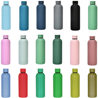 Bouteille isotherme sous vide à double paroi en acier inoxydable écologique avec bouchon, best-seller pour les voyages et la promotion