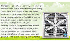 Ventilador Industrial de Alta Calidad para Establos y Granjas Avícolas, Diseñado para Extracción de Aire de Alto Volumen - Product Image 2