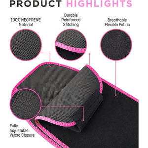 Biểu Tượng Tùy Chỉnh Giảm Béo Bụng Chất Béo Tắm Hơi Tông Đơ Tummy <span class=keywords><strong>Belt</strong></span> Neoprene Tập Thể Dục Tập Luyện Trọng Lượng Giảm Cân Mồ Hôi Ban Nhạc Eo Huấn Luyện Viên Cho Phụ Nữ - Product Image 2