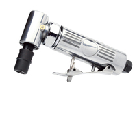 Meuleuse d'angle pneumatique avec mandrin de 1/4\" et 1/8\", 20 000 tr/min, disque de meulage, échappement arrière