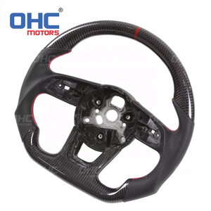 Pour <span class=keywords><strong>Audi</strong></span> Rs Rs3 Rs4 Rs5 Rs6 Rs7 <span class=keywords><strong>S</strong></span>-<span class=keywords><strong>Line</strong></span> Échappement 2017 à 2020 S3 S4 S5 S6 Volant en fibre de carbone Ohc Motors - Product Image 2