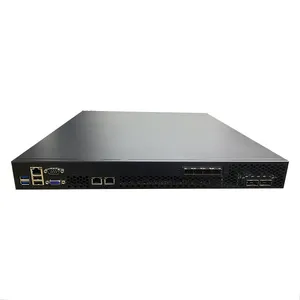 جهاز توجيه حماية شبكة 1U Rackmount X86 Intel لجهاز توجيه الحماية بشبكة الكمبيوتر خادم 2 LAN للبوابة