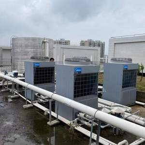 प्रत्यक्ष हीटिंग परिसंचरण मिडेया पोम्पे टर्मिनिक एयर सोर्स हीट पंप ग्राउंड पूल हीटर के ऊपर - Product Image 5