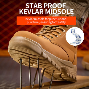 Winter Work <b>Boots</b> Indestructible Safety Shoes Men Steel Toe Puncture-Proof Sneakers Male Footwear Shoes Non Slip Work Shoes - Product Image 2