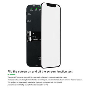 กล่องทดสอบจอ LCD พร้อมบอร์ดทดสอบ 16 ชิ้น สำหรับ <span class=keywords><strong>iPhone</strong></span> 6S-12Pro Max/12Pro/12Mini 3D จอสีแท้ <span class=keywords><strong>True</strong></span> Tone แบบสัมผัส เครื่องทดสอบหน้าจอ LCD - Product Image 6