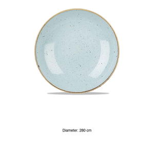 Duck Egg Blue Flat <b>Plate</b> 26 cm Churchill Stonecast -12-Sdesev101 - Product Image 3