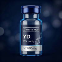 Etiquetas Personalizadas para Frascos de Vidrio de 2ml, 3ml, 5ml y 10ml, Etiquetas Adhesivas con Holograma Impermeable para Botellas de Péptidos