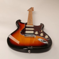 Professional High End ST Electric Guitar HSS Poplar Body Glossy Maple Neck Accept OEM ODM CUSTOM LOGO Guitarra Made in China