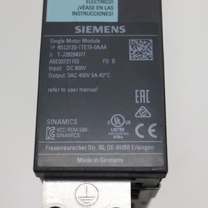 Módulo de Potencia SIMODRIVE S12 6SL3120-1TE15-0AA4 Nuevo o Usado, Piezas de Repuesto - Product Image 5