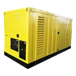 Prime Power 50Hz 616kw 770kva Denyo Silent Type diesel generator 850 kva price powered by perkin engine 2806A-E18TTAG5 for Hotel