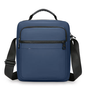 Bolso bandolera de nailon personalizado para hombre con cierre de cremallera, bolso de hombro deportivo a la moda, directo de fábrica - Product Image 4