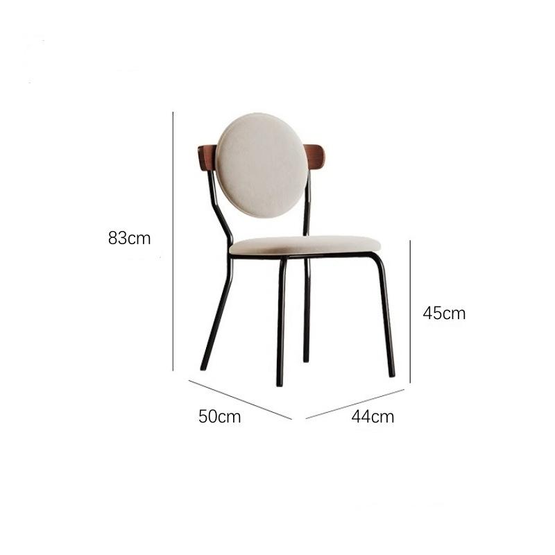 Style velours blanc cassé