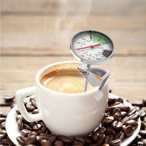 ミルクコーヒー茶肉用ステンレスダイアル温度计 | 125mmプローブ | バッテリー不要 - Product Image 5