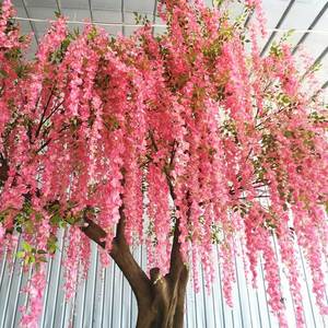 Alberi di Fiori Artificiali di Glicine Bianco Pendente per Decorazioni di Bar e Matrimoni - Product Image 5
