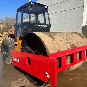 Compacteur routier Dynapac CA25D d'occasion en excellent état, 12 tonnes, fabriqué en Suède, vente chaude - Product Image 4
