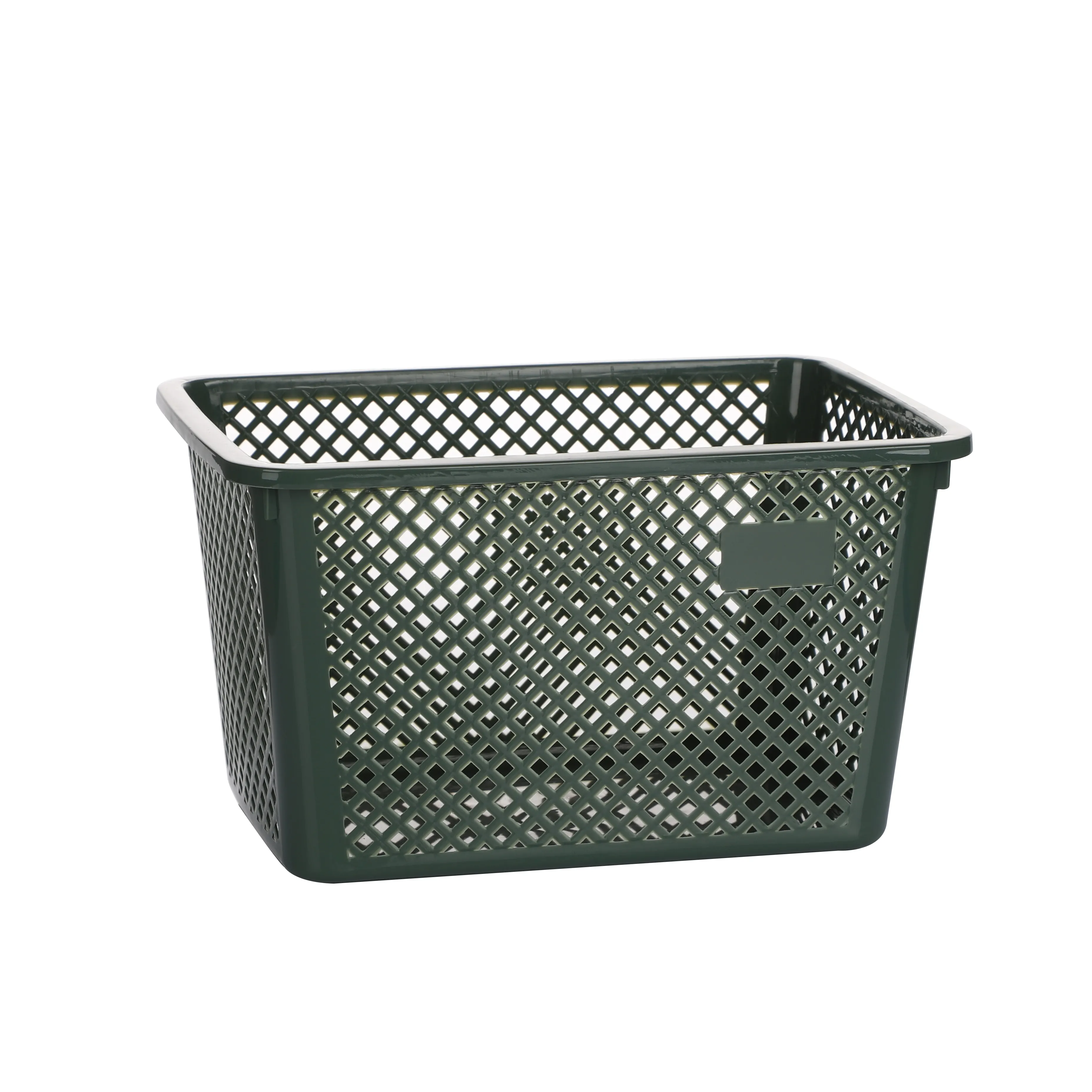 Rectangle large capacity household collection plastic vegetable basket