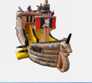 Tobogán Inflable de <span class=keywords><strong>Barco</strong></span> <span class=keywords><strong>Pirata</strong></span>, Novedad 2021, <span class=keywords><strong>Barco</strong></span> <span class=keywords><strong>Pirata</strong></span> Inflable, Tobogán Inflable - Product Image 2