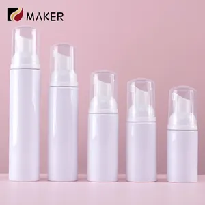 Tùy Chỉnh 2Oz 40Ml 50Ml 60Ml 80Ml 100Ml Matte Màu Đen Màu Hồng Nhựa Lash Sữa Rửa Mặt Mousse Chất Lỏng Bọt Dispenser Bơm Chai