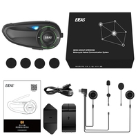 EJEAS-Interphone pour moto Q8 Full Duplex étanche BT MESH, 1000m, longue voie, sport, moto