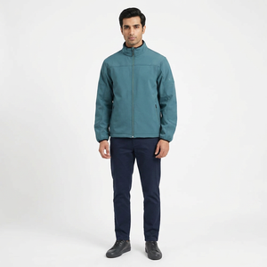 Custom Outdoor Breathable Softshell Sports <b>Jacket</b> Thin <b>Slim</b> <b>Fit</b> Windbreaker Men OEM & ODM Cheap Price Soft Shell <b>Jackets</b> - Product Image 1