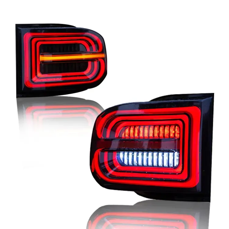 자동차 액세서리 자동차 SUV 4X4 테일/리어/백라이트 튜닝 LED 테일 램프 토요타 FJ 크루저 07-ON