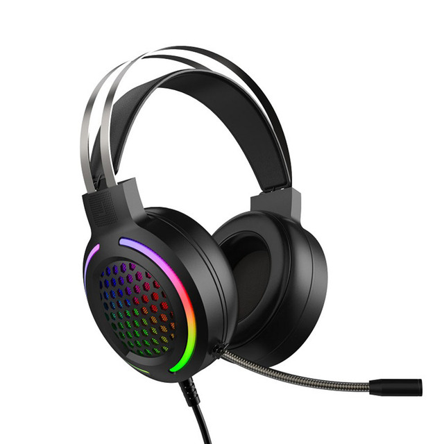 High Quality E-sports Games Headphones Noise Cancelling Wired Gaming Headset for Computer