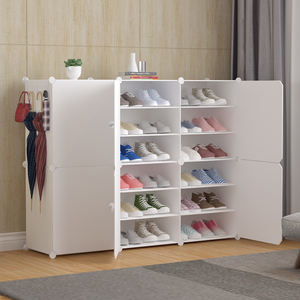 Porte d'entrée <span class=keywords><strong>couloir</strong></span> placard autoportant organisateur de chaussures bricolage étagères à chaussures - Product Image 4