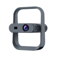 Nouveau mini projecteur intelligent HY370 WIFI BT portable 300 lumens ANSI 720P Android 14 applications téléchargeables pour cinéma en plein air et projecteurs domestiques