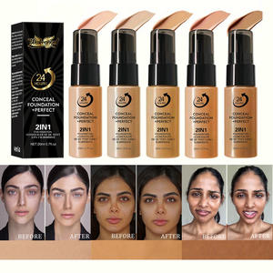 <span class=keywords><strong>Base</strong></span> de Maquillaje de Cobertura Total, Impermeable y Mate, de Larga Duración, Iluminadora, Control de Grasa, Corrector, <span class=keywords><strong>Base</strong></span> Líquida - Product Image 1