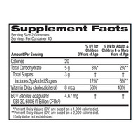 Gummies probiotiques quotidiennes 3-en-1 personnalisées par le fabricant, vitamine D, pour adultes, sans gluten, soutien digestif naturel, immunité