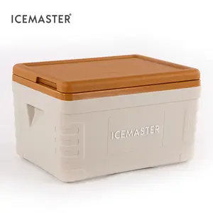 Icemaster ฉนวนกันความเย็น3วัน30ลิตรภายในพลาสติกทำน้ำแข็งกล่องน้ำแข็งขนาดใหญ่สำหรับชาวประมง