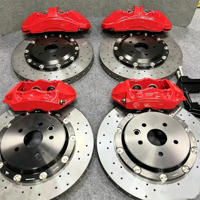 Kit de Freinage Amélioré pour Voiture avec Grandes Étriers à Six Pistons et Disques en Carbone Céramique Compatible Porsche 970 971 Cayenne 911 GT3 Sturmata