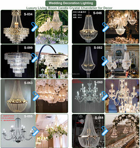 LEDA Lighting Custom Hotel Party Events <b>Hanging</b> Lamp Staircase Wedding Decorative Crystal Luxury Led Chandelier - Product Image 4