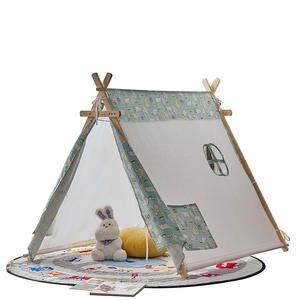 Tentes jouets <span class=keywords><strong>en</strong></span> coton pour enfants petite <span class=keywords><strong>cabane</strong></span> de jeu intérieure pour filles et garçons princesse <span class=keywords><strong>tipi</strong></span> tente maison douce tentes jouets pour enfants - Product Image 5
