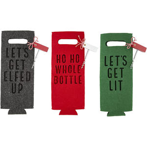 Hot Selling Portable <b>Wine</b> <b>Bags</b> for <b>Wine</b> Bottles Shockproof Felt <b>Wine</b> <b>Bag</b> - Product Image 1