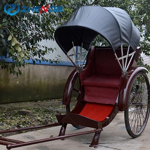 รถริกชอว์ชมวิวเซี่ยงไฮ้แบบคลาสสิก 2 ล้อ แบบม้าลา ขายดี กำลังขาย - Product Image 2