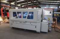 Dégauchisseuse électrique quatre faces haute précision, raboteuse à quatre faces, 380V 30kW, table coulissante