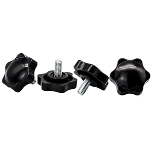 M3 M4 M5 M6 M8 M10 étoile <span class=keywords><strong>poignée</strong></span> décorative serrer vis <span class=keywords><strong>à</strong></span> oreilles avec tête en plastique - Product Image 4