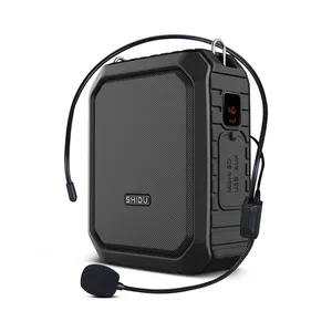 SHIDU M800 18W Loud Sound Portable PA Speaker System <strong>Bluetooth</strong> Headset Microphone Outdoor Waterproof Voice <strong>Amplifier</strong> for Teacher - Product Image 1