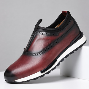 Chaussures Oxford <span class=keywords><strong>Homme</strong></span> Confortables à Enfiler Légères pour Affaires, <span class=keywords><strong>Mariage</strong></span>, Bureau, Fête, Vente en Gros et Mode Automne - Product Image 4