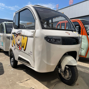 Triciclo Eléctrico Ligero de Tres Plazas con Asiento para Niños, 1000W 60v, para Personas Mayores y Niños, Suministro de Fábrica Esun - Product Image 4