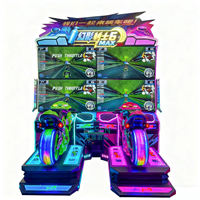 Phantom Knight 6 Max Dual HD Screen Moto Racing Arcade Machine Simulateur à pièces pour parcs d'attractions Centres commerciaux