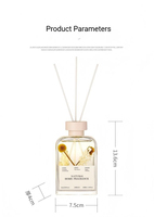 Diffuseur de parfum à bâtonnets floraux, décoration florale séchée, écologique, longue durée, sans flamme, pour chambre, salon, parfum d'ambiance, vente en gros