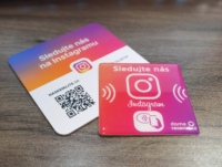 Carte de visite professionnelle en PVC ISO avec logo personnalisé, étiquette RFID en époxy, code QR NFC, puce 13,56 MHz, autocollant pour téléphone, étanche, puces 213/215/216