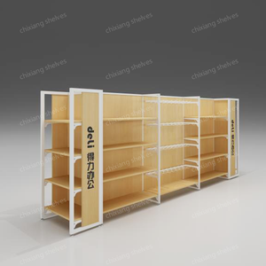 Rak Display barang dua sisi ringan, untuk ritel makanan di toko dolar Supermarket - Product Image 2