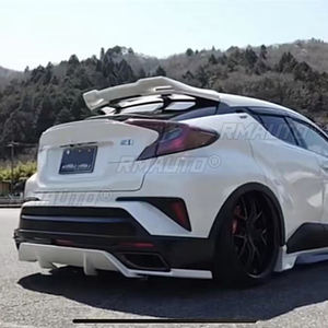 Alerón Trasero para Toyota CHR, Acabado Negro Carbono, Alerón para Maletero, 2018 2019 2021 2022, Difusor para Compartimento de Equipaje - Product Image 4
