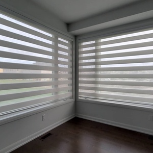 Cơ Giới <span class=keywords><strong>Zebra</strong></span> rèm với điều khiển từ xa tự động điện màn thông minh <span class=keywords><strong>Zebra</strong></span> cửa sổ con lăn Shades Đối với trang chủ - Product Image 5